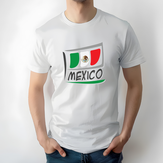 Mexico-Flag-Pride-Logo-70782591 DTF Transfer. DTF transfer Only No Garment.